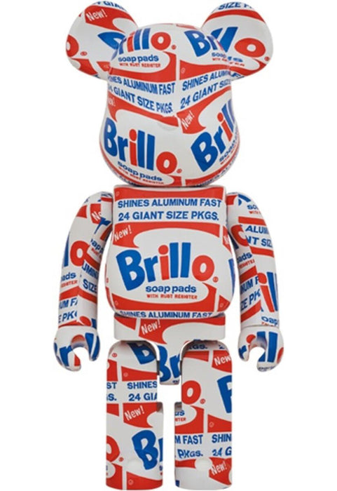 BE@RBRICK ANDY WARHOL "Brillo" 1000%.