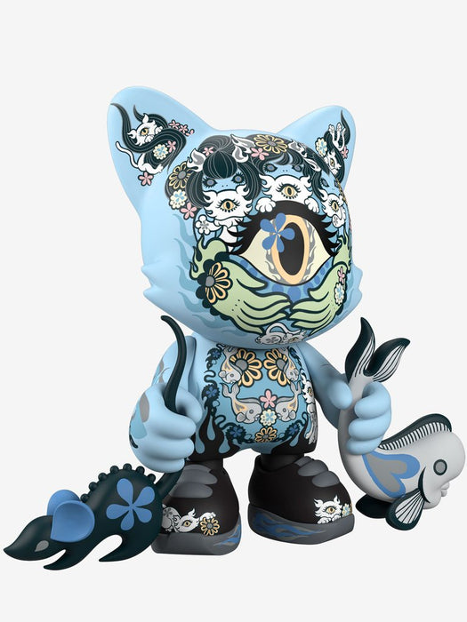 “Azure Ailurophile” SuperJanky by Junko Mizuno.