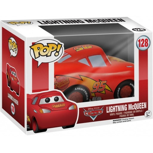 Cars Lightening McQueen #128 Funko Pop.