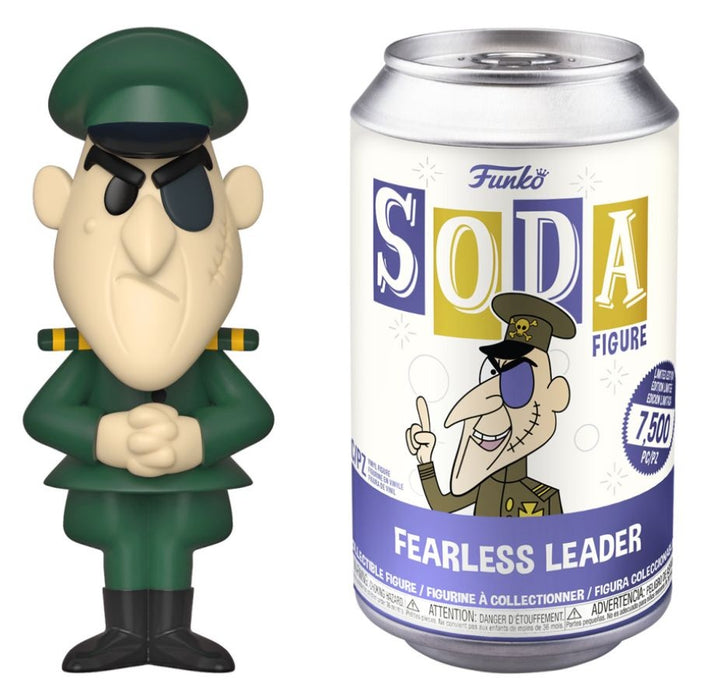 Rocky & Bullwinkle - Fearless Leader Vinyl Soda.
