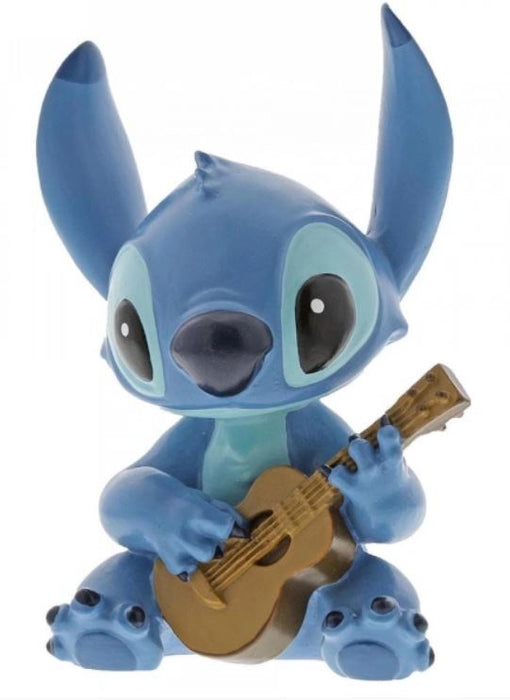 DISNEY SHOWCASE - STITCH HUGS - STITCH WITH GUITAR MINI FIGURINE.