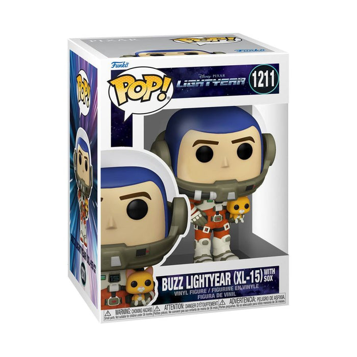 Buzz Lightyear XL-15 with Sox #1211 LIGHTYEAR 2022 Pop! Vinyl.