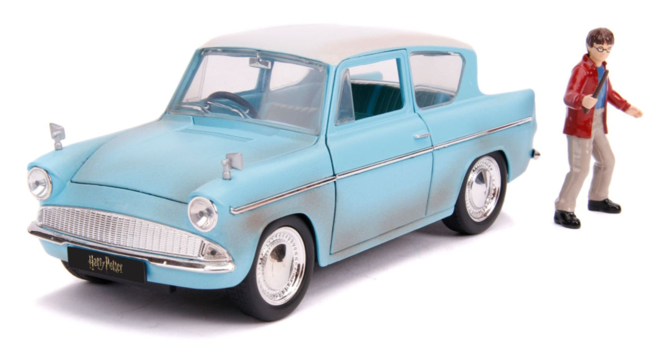 Harry Potter - 1959 Ford Anglia 1:24 Hollywood Ride Diecast Vehicle