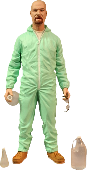Breaking Bad - Walter White 6" Blue Hazmat US Exclusive Action Figure