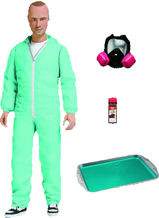 Breaking Bad - Jesse Pinkman 6" Blue Hazmat Exclusive Action Figure