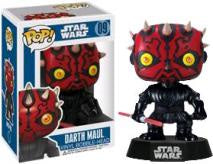 Star Wars - Darth Maul Pop! Vinyl.