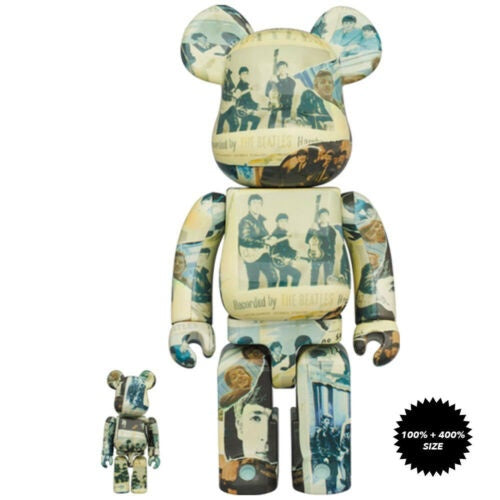 Bearbrick 100% & 400% Set The Beatles 'Anthology'.