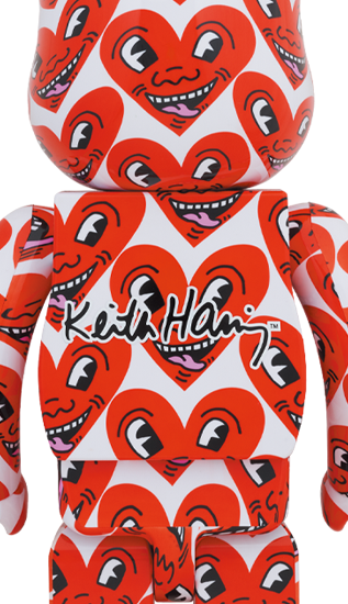 BE@RBRICK Keith Haring #6 1000%.