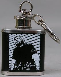 Kurt Cobain - Flask Keychain.