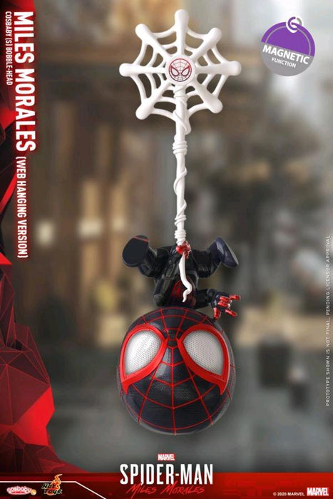 Marvel's Spider-Man: MM - Miles Morales Web Hanging Cosbaby.