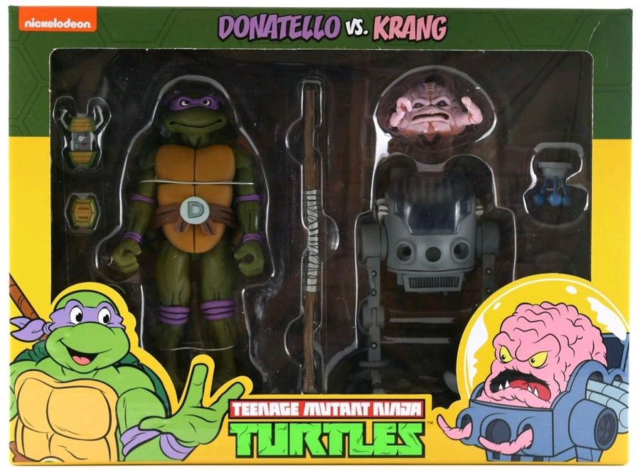 Teenage Mutant Ninja Turtles - Donatello vs Krang Action Figure 2-pack.