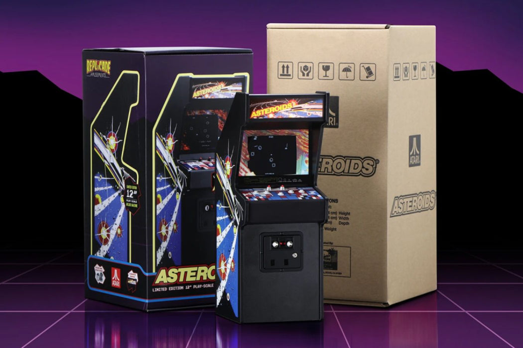 Asteroids - Replicade 12" Arcade Machine.