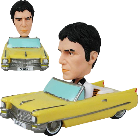 Scarface - Bobble Car w Tony Montana Wacky Wobbler.