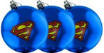 Superman - Logo Christmas Bauble Ornament 3-Pack.