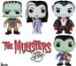The Munsters Set Funko (#196-199).