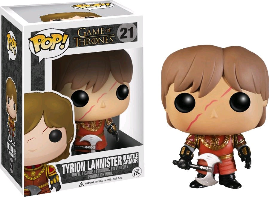 toy-lectables - Game Of Thrones- Tyrion Battle Armour - FUNKO Pop! vinyl - FUNKO