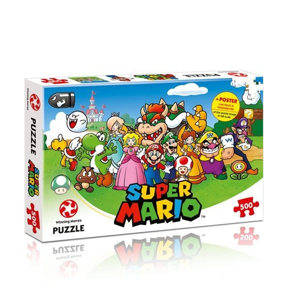Super Mario - 500 Piece Jigsaw Puzzle.