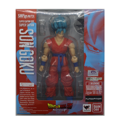 toy-lectables - Super Saiyan God Son Goku SHF DBZ - Japanese - Bandai