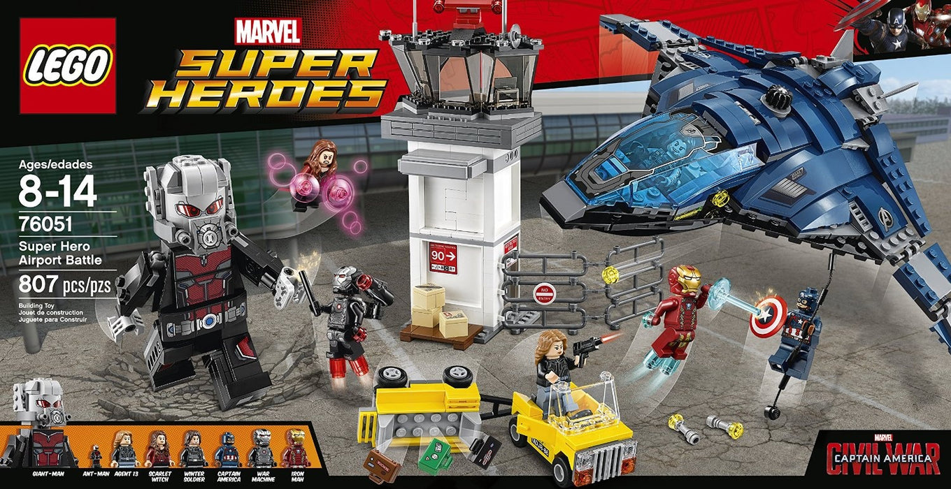 LEGO Marvel Super Heroes Airport Battle 76051