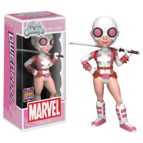 FUNKO ROCK CANDY MARVEL GWENPOOL SDCC 2017 EXCLUSIVE.